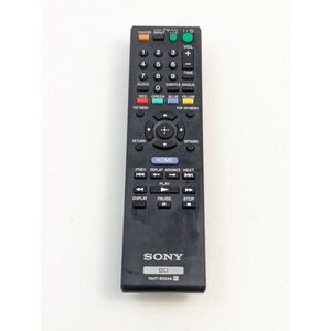 Sony RMT-B104A Blu-Ray‎ DVD Remote Control Genuine Tested